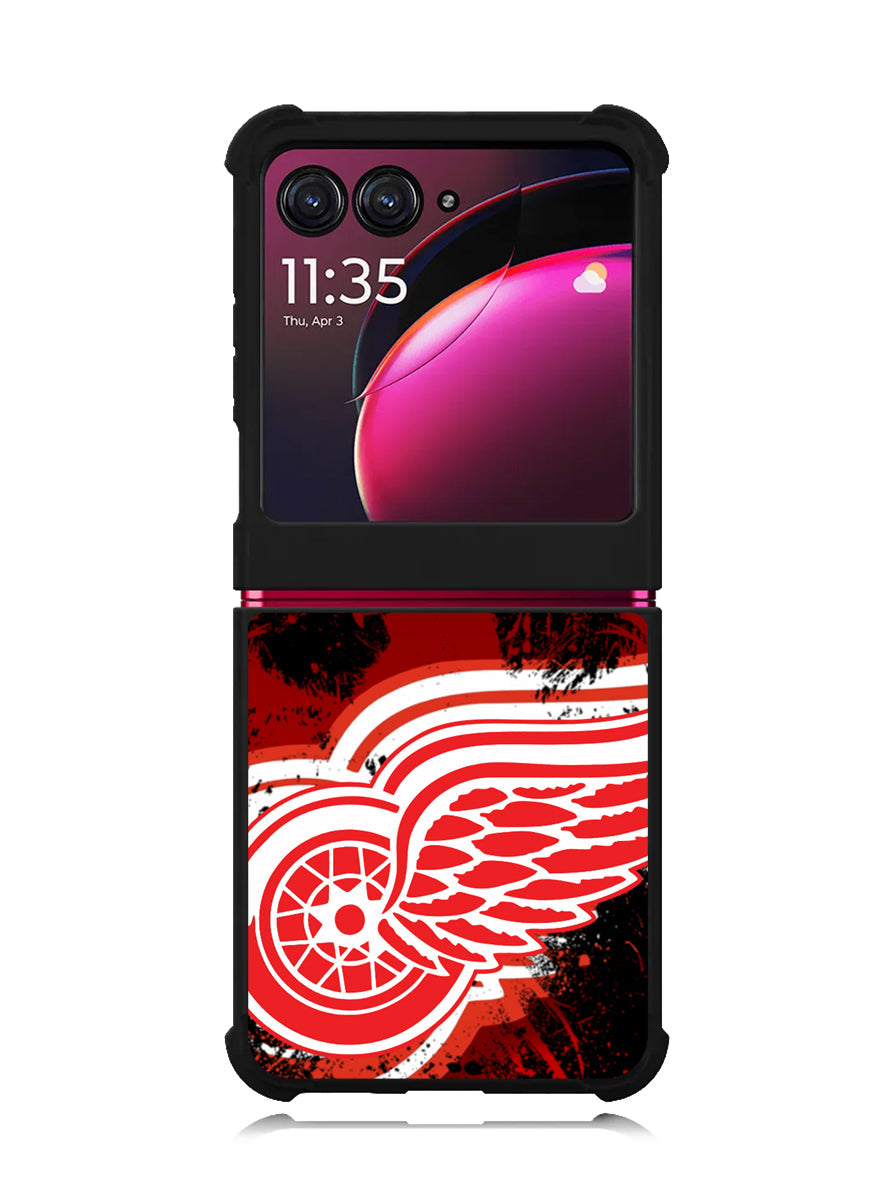 Detroit Red Wing Logo Motorola Moto Razr Plus 2023 , Moto Razr+ 2023 Case