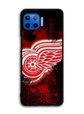 Detroit Red Wing Logo Motorola Moto One 5G Case , Moto One 5G UW Case , Moto G 5G Plus Case