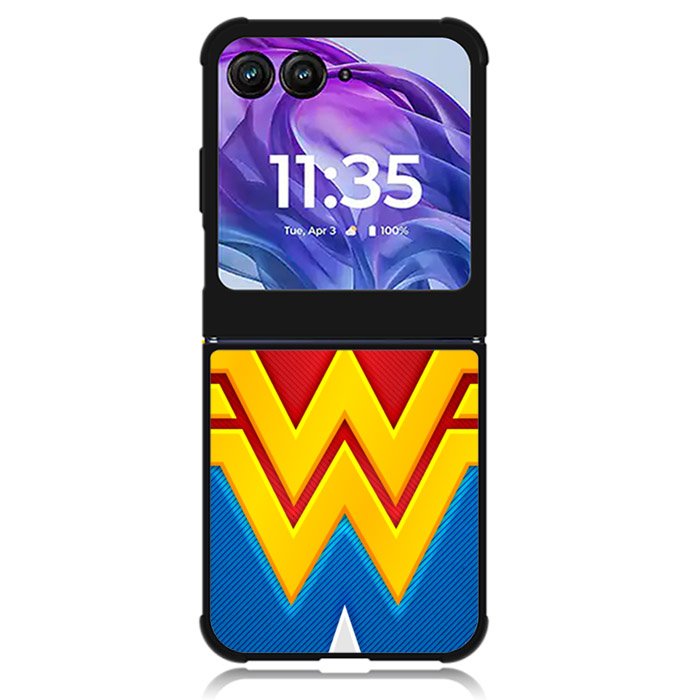 Logo Wonder Woman 1st Motorola Moto Razr Plus 2024 , Moto Razr+ 2024 Case