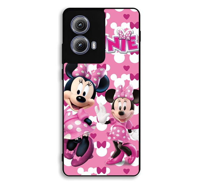 Minnie Mouse Pink 1st Motorola Moto Edge 2024 Case DC1258