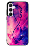Galaxy Nebula Infinity Love Samsung Galaxy A35 5G Case