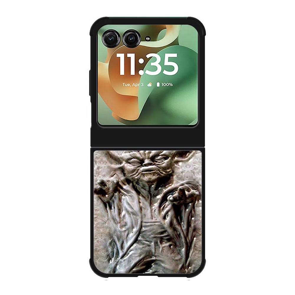 Star Wars Master Yoda in Carbonite Motorola Moto RAZR 2025 Case