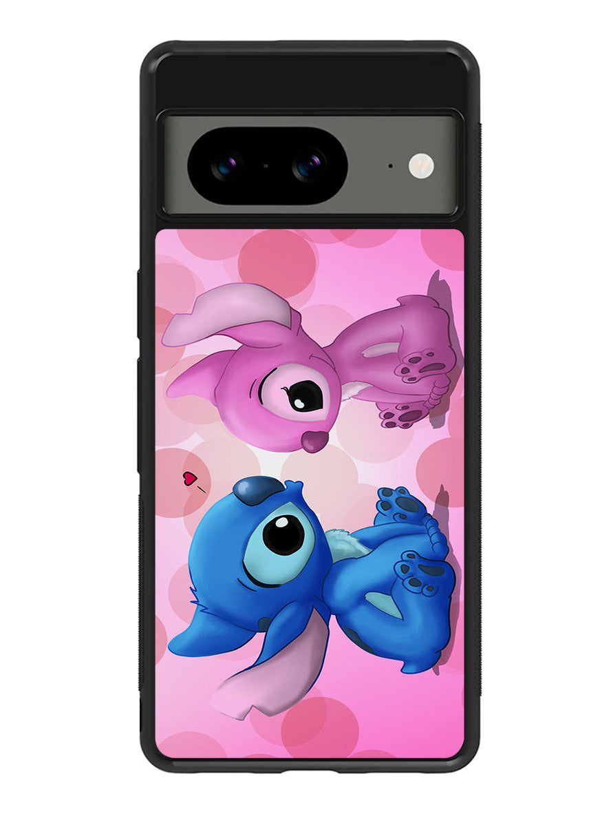 Stitch Pink And Blue 1st Google Pixel 8 Case