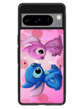 Stitch Pink And Blue 1st Google Pixel 8 Pro Case