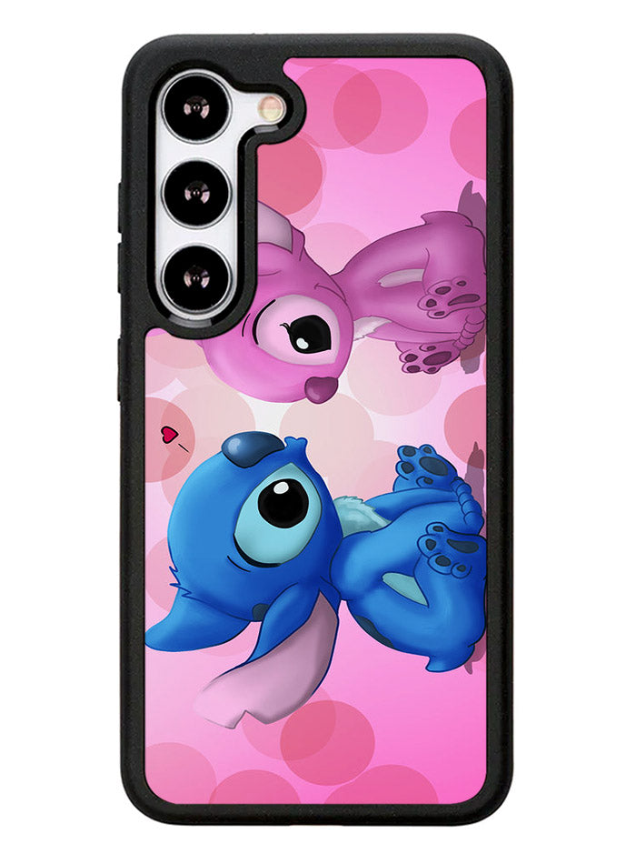 Stitch Pink And Blue 1st Samsung Galaxy S23 Plus 5G / Samsung Galaxy S23+ 5G Case