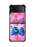 Stitch Pink And Blue 1st Samsung Galaxy Z Flip 4 5G 2022 Case