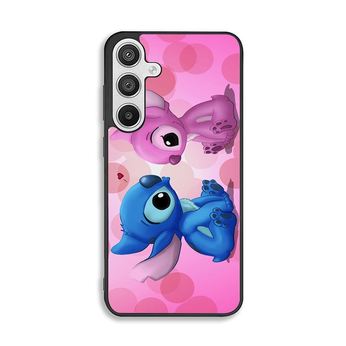 Stitch Pink And Blue 1st Samsung Galaxy A26 Case DC4146