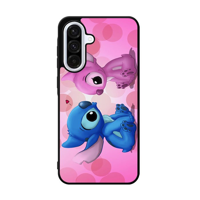 Stitch Pink And Blue 1st Samsung Galaxy A36 Case DC5714