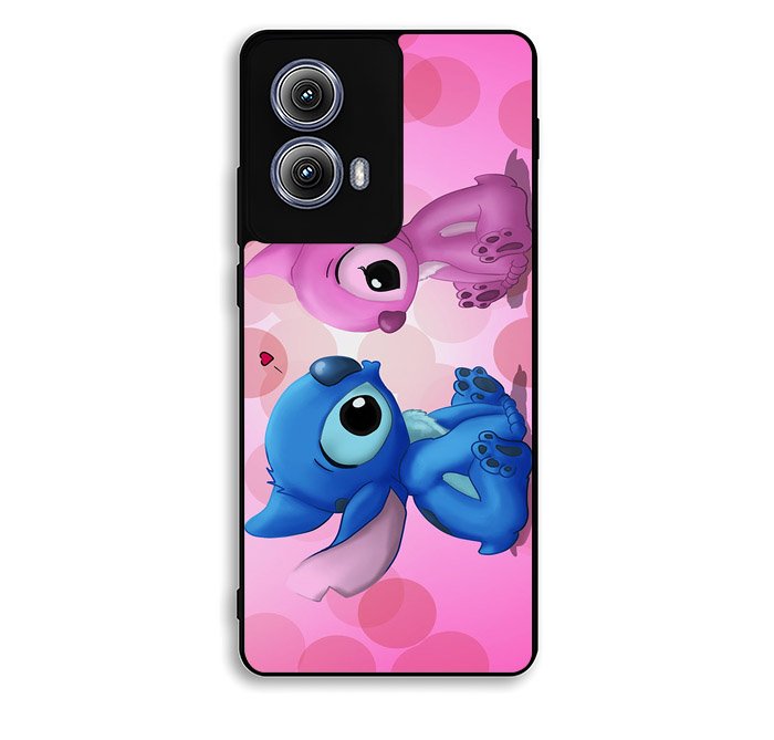 Stitch Pink And Blue 1st Motorola Moto Edge 2024 Case DC4146