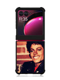 Michael Jackson 2 Motorola Moto Razr Plus 2023 , Moto Razr+ 2023 Case