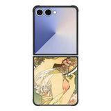 Alphonse Mucha Primrose Art Nouveau Samsung Galaxy Z Flip 7 5G Case