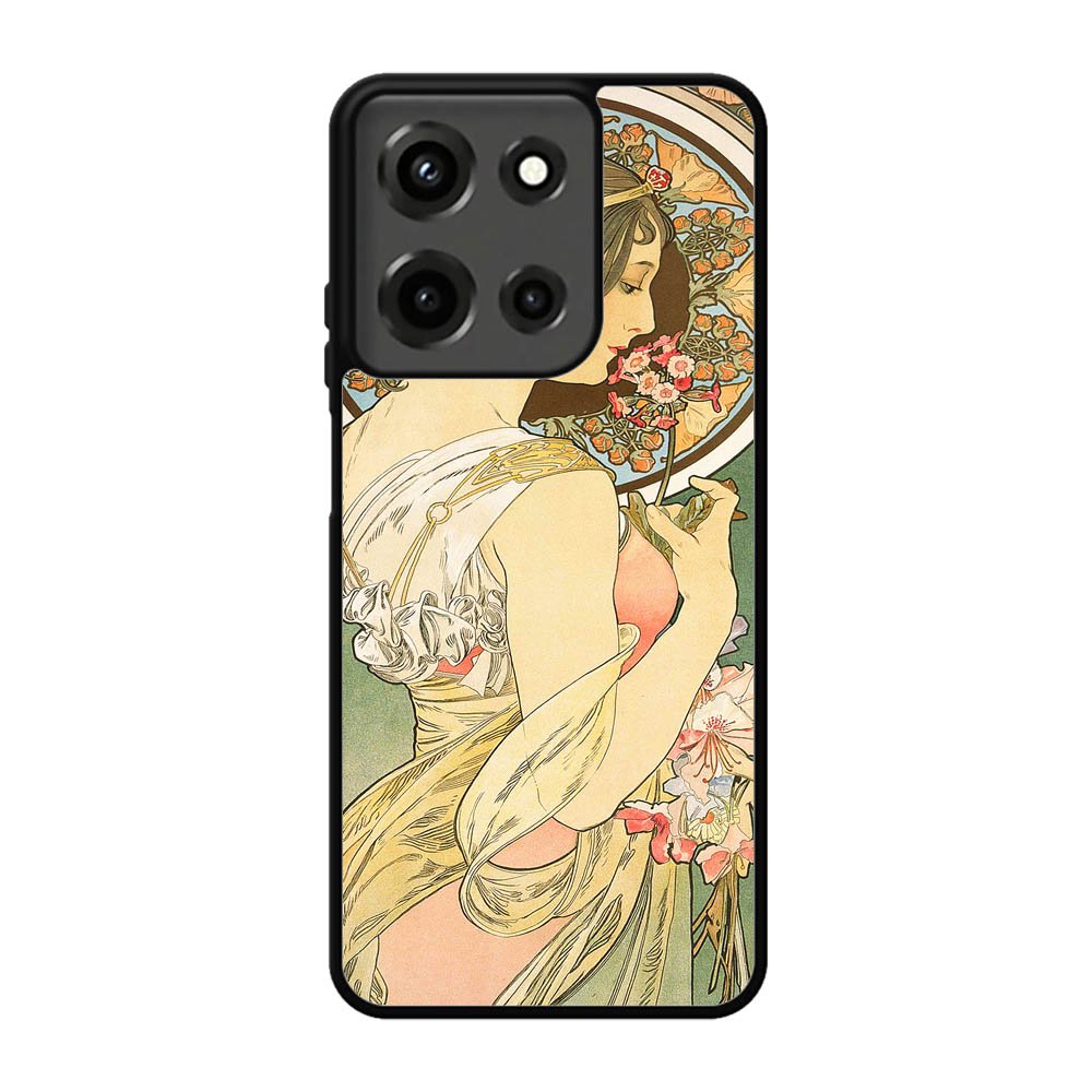 Alphonse Mucha Primrose Art Nouveau Motorola Moto G 5G 2025 Case DC3382