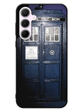 Dark Blue Tardis Doctor Who Toy Samsung Galaxy A35 5G Case