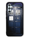 Dark Blue Tardis Doctor Who Toy Samsung Galaxy A54 5G Case