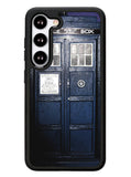 Dark Blue Tardis Doctor Who Toy Samsung Galaxy S23 Plus 5G / Samsung Galaxy S23+ 5G Case