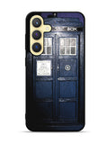 Dark Blue Tardis Doctor Who Toy Samsung Galaxy S25 Plus 5G , Samsung Galaxy S25+ 5G Case