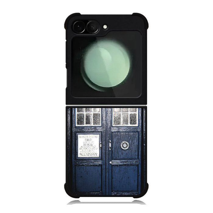 Dark Blue Tardis Doctor Who Toy Samsung Galaxy Z Flip 6 Case