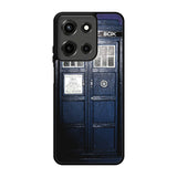 Dark Blue Tardis Doctor Who Toy Motorola Moto G 5G 2025 Case DC3799