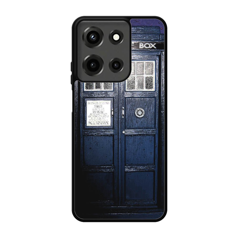 Dark Blue Tardis Doctor Who Toy Motorola Moto G 5G 2025 Case DC5148