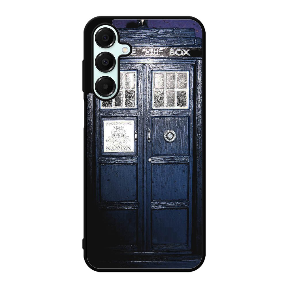 Dark Blue Tardis Doctor Who Toy Samsung Galaxy A16 Case DC5148
