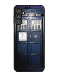 Dark Blue Tardis Doctor Who Toy Samsung Galaxy A14 5G Case