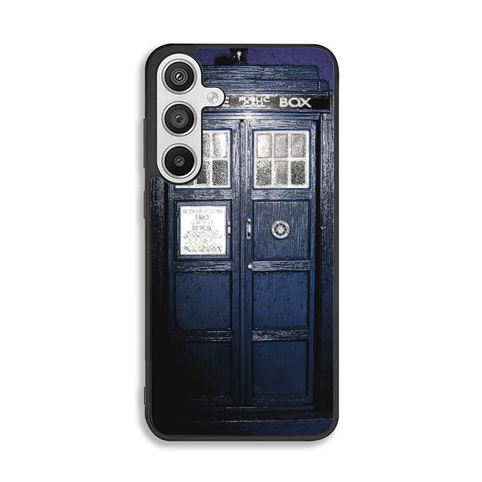 Dark Blue Tardis Doctor Who Toy Samsung Galaxy A26 Case DC0783