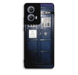 Dark Blue Tardis Doctor Who Toy Motorola Moto Edge 2024 Case DC0783