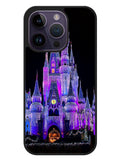Disney Castle Night Lights Google iPhone 14 Pro Max Case BLN0359
