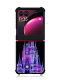 Disney Castle Night Lights 1st Motorola Moto Razr Plus 2023 , Moto Razr+ 2023 Case
