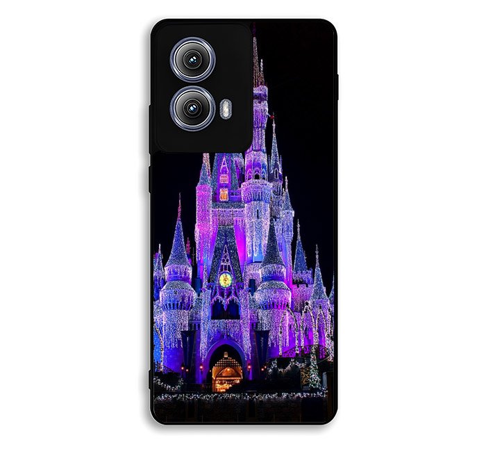 Disney Castle Night Lights 1st Motorola Moto Edge 2024 Case DC5440