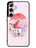BT21 RJ Shooky Mang Koya Samsung Galaxy S24 5G Case
