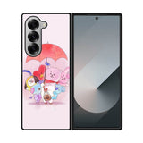 BT21 RJ Shooky Mang Koya Samsung Galaxy Z Fold 7 5G Case