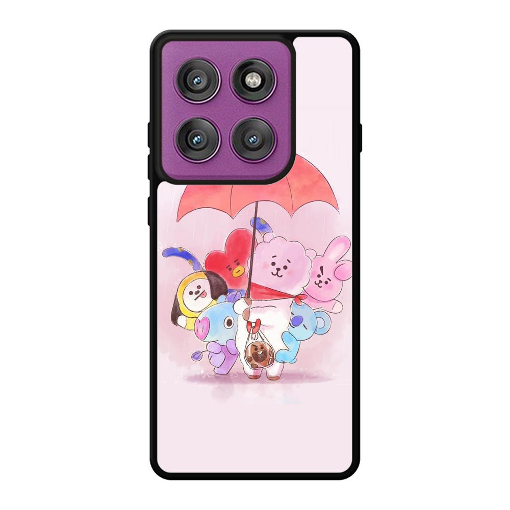 BT21 RJ Shooky Mang Koya Motorola Moto Edge 60 Pro Case