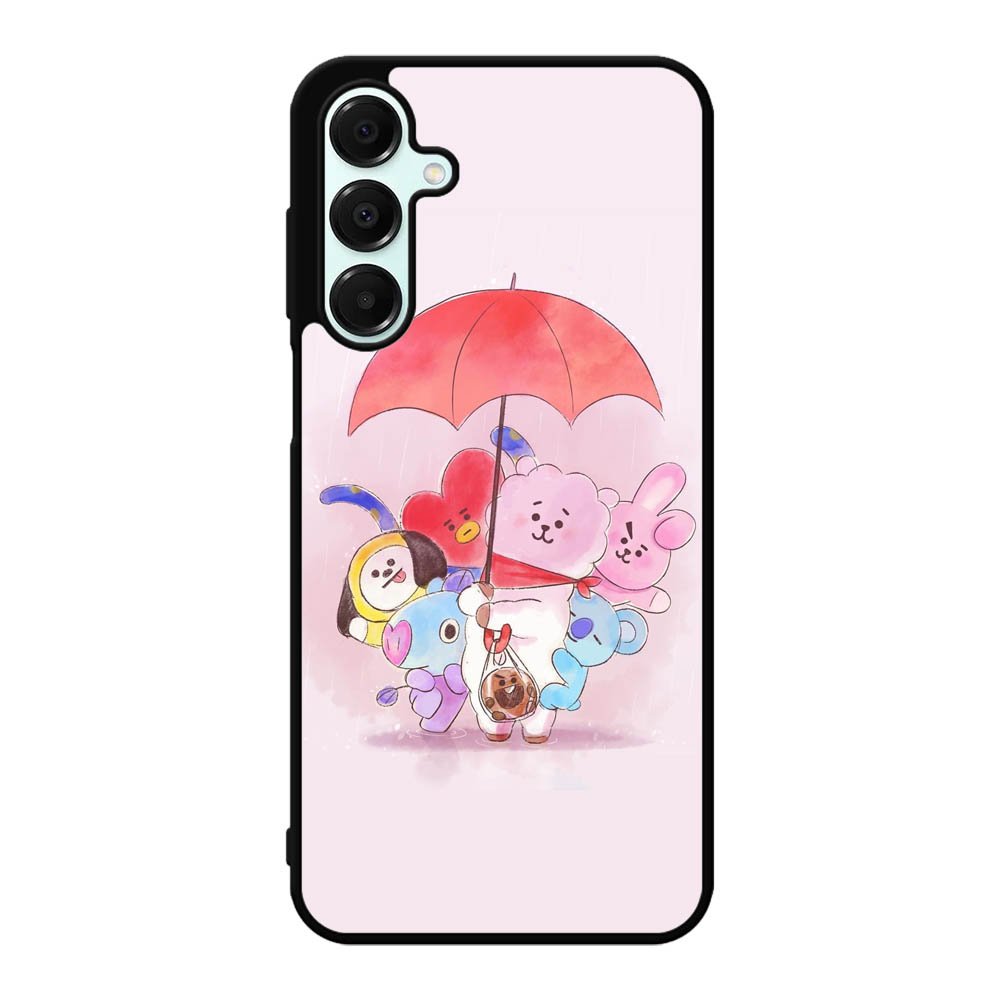 BT21 RJ Shooky Mang Koya Samsung Galaxy A16 Case DC3505