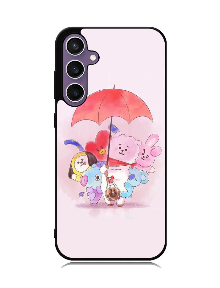 BT21 RJ Shooky Mang Koya Samsung Galaxy S23 FE 5G Case
