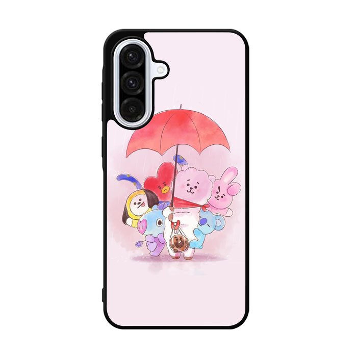 BT21 RJ Shooky Mang Koya Samsung Galaxy A36 Case DC3505
