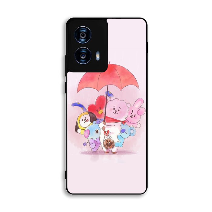 BT21 RJ Shooky Mang Koya Motorola Moto G Power 5G 2024 Case DC3505