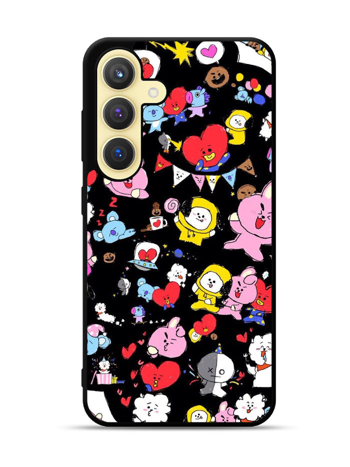 BT21 in Planet Py Samsung Galaxy S25 Plus 5G , Samsung Galaxy S25+ 5G Case