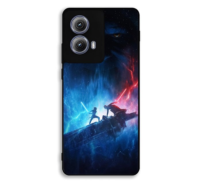 Rey Vs Kylo Ren Dh Sidious Star Wars Motorola Moto Edge 2024 Case DC1022