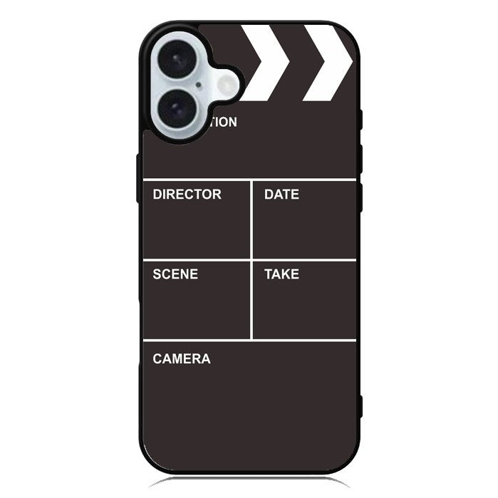 Clapper Board iPhone 16 Plus Case