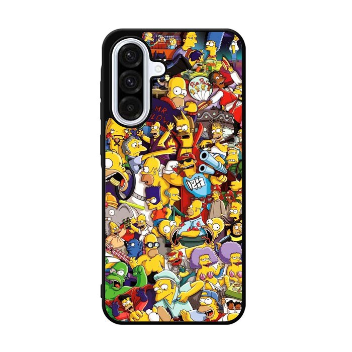 Simpsons All Characters Samsung Galaxy A36 Case DC0894