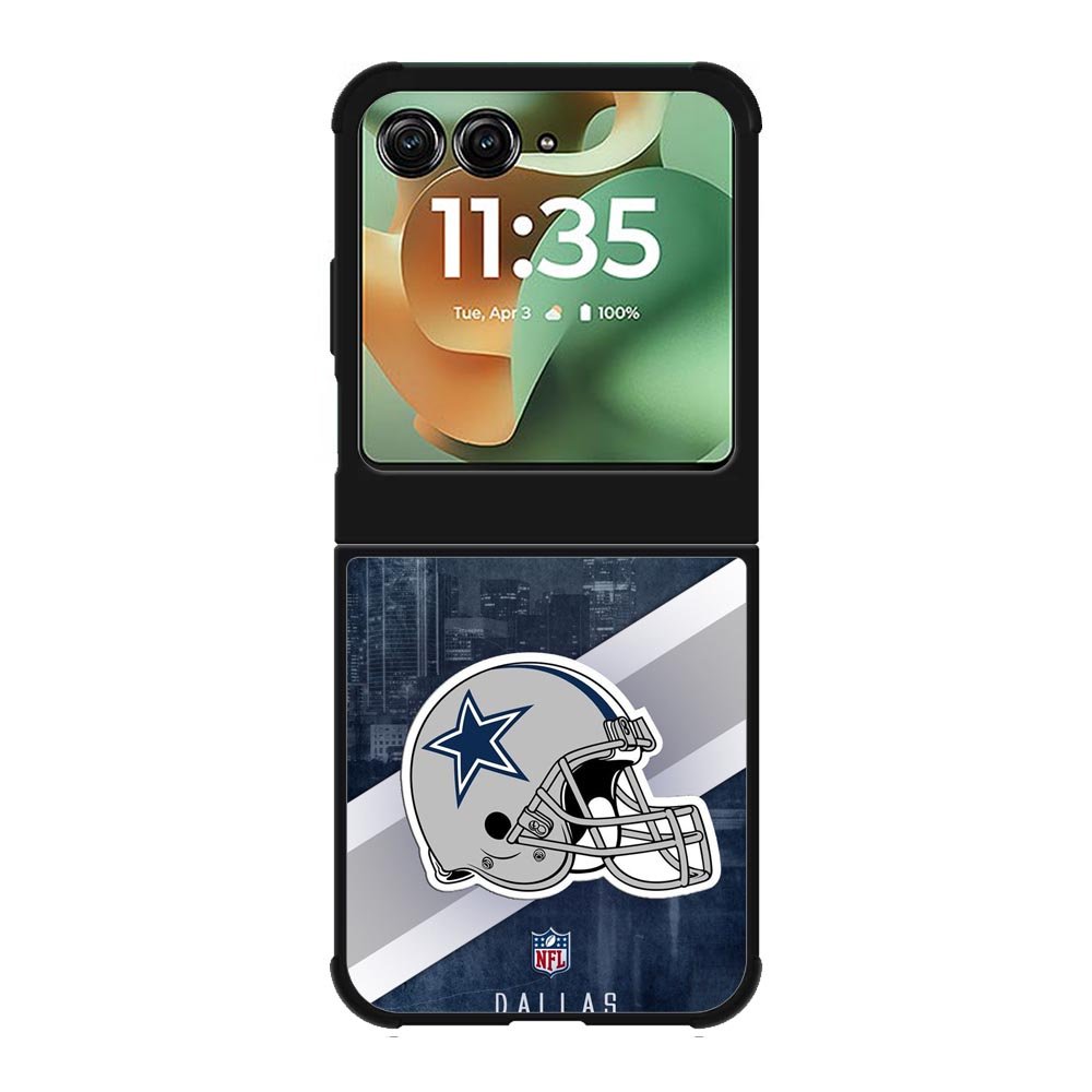 Helmed Cowboys Dallas Motorola Moto RAZR 2025 Case
