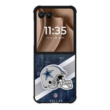 Helmed Cowboys Dallas Motorola Moto RAZR Plus 2025 Case