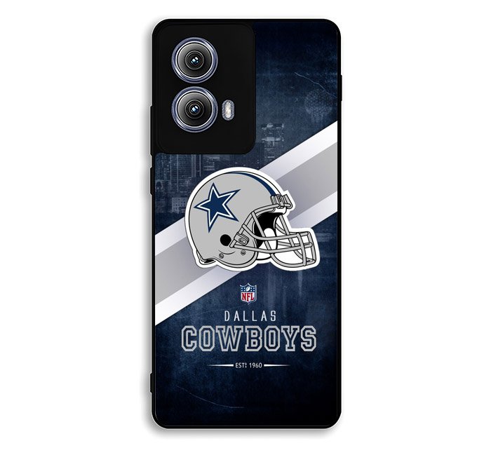 Helmed Cowboys Dallas Motorola Moto Edge 2024 Case DC6504