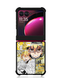 Zenitsu Agatsuma 1st Motorola Moto Razr Plus 2023 , Moto Razr+ 2023 Case