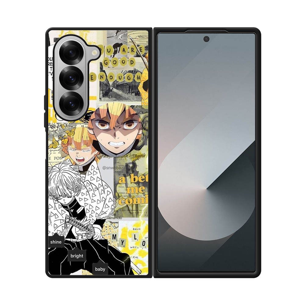 Zenitsu Agatsuma 1st Samsung Galaxy Z Fold 7 5G Case