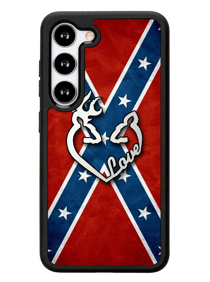 Deer Camo Love Rebel Samsung Galaxy S23 Plus 5G / Samsung Galaxy S23+ 5G Case