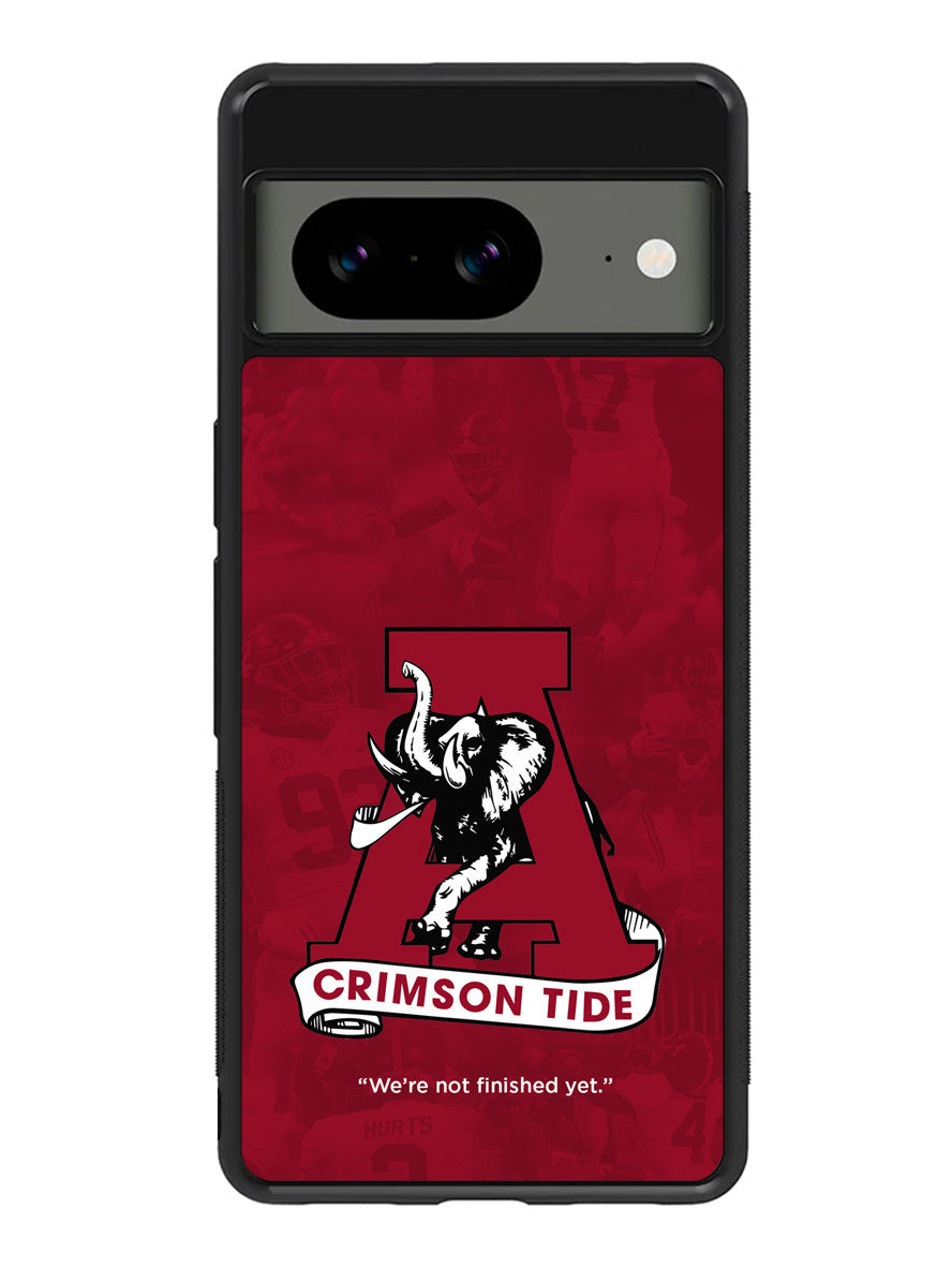 We are not finished yet Alabama Google Pixel 8 Case