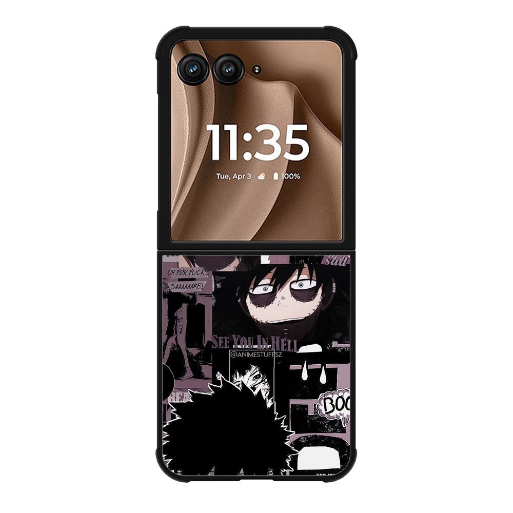 Dabi Bnha Motorola Moto RAZR Plus 2025 Case
