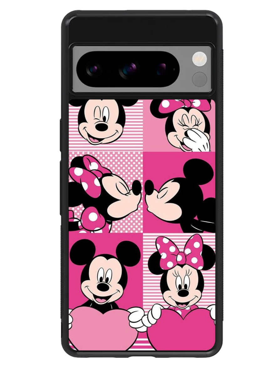 Minnie Mickey Couple Google Pixel 8 Pro Case